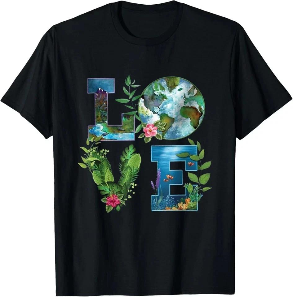 Earth Day Planet Anniversary T-Shirt Eco Gift Unisex Tee