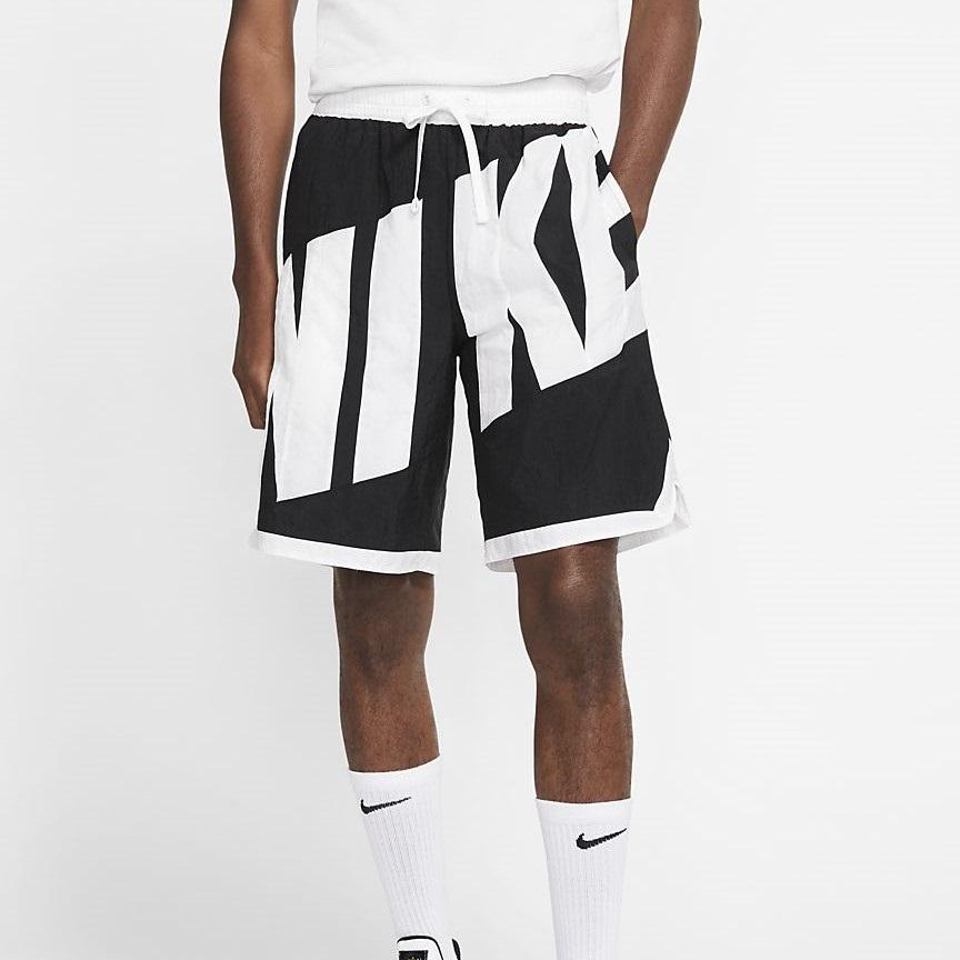 Nike Повседневные шорты мужские черные белые AT3166-010