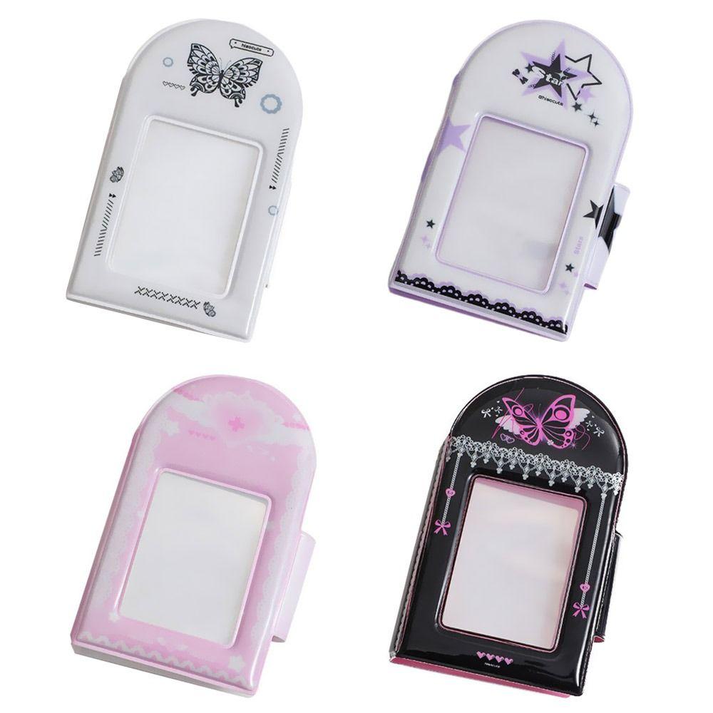 3-дюймовый переплет для хранения небольших карточек, фотоальбомов, карточек, мини-фотоальбомов, книг, держателей карточек