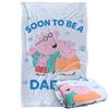 Peppa Pig Soon To Be Daddy Pig Blanket