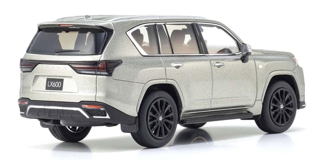 Kyosyo Original Lexus LX 600 F SPORT Titanium Только автомобиль Завершенный продукт 1/43 (Соник Ф/Экспорт LHD)