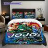 Jojos Bizarre Adventure Diamond Unbreakable Bedding (1 * duvet cover + 2 * pillowcase, without core) 2D Flat Christmas birthday gift