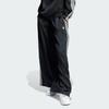Adidas Originals Striped Elastic Wide Leg Casual Pants Women Bottoms Black IU2520