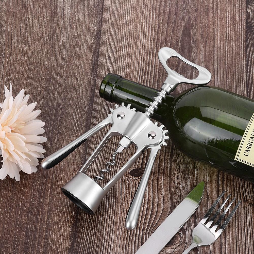 Многофункциональный цинковый сплав Открывалка для бутылок красного вина и пива Штопор Пробка Извлекатель Удалитель Домашний барный инструмент