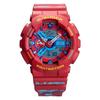 Мужские часы G-SHOCK, смола, водостойкость 200 м, цифровые, ударопрочные, кварцевые, GA-110CDY24-4A