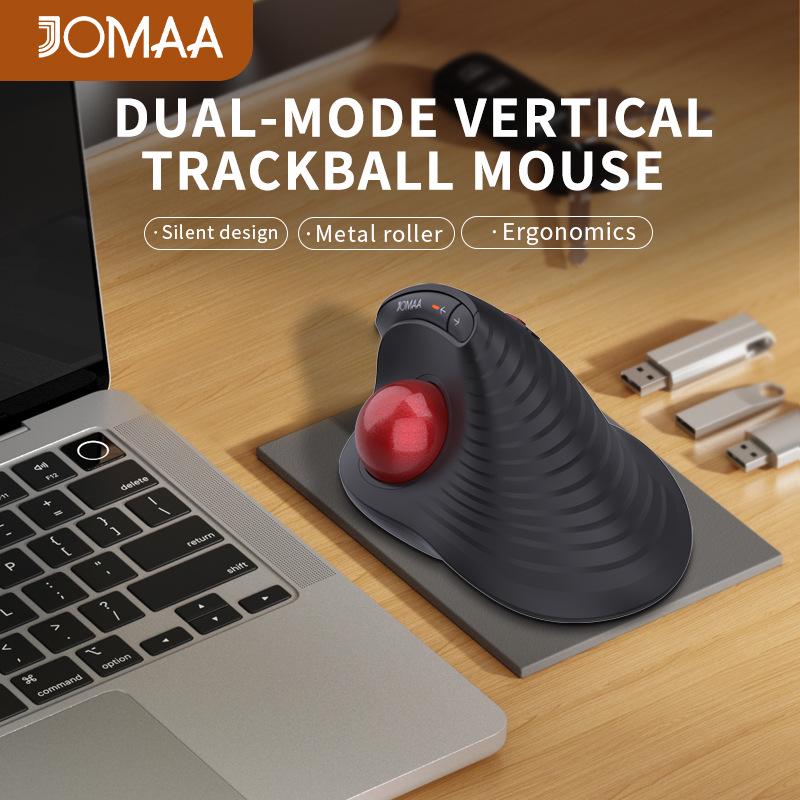 Эргономичная Bluetooth-мышь-трекбол JOMAA для PS и САПР