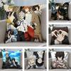 B-Bungo S-Stray Dogs Аниме Наволочка Плюшевая Ткань Мягкая Двусторонняя Печать Диван Теплый Зимний Дом Детский Подарок Чехол для Подушки
