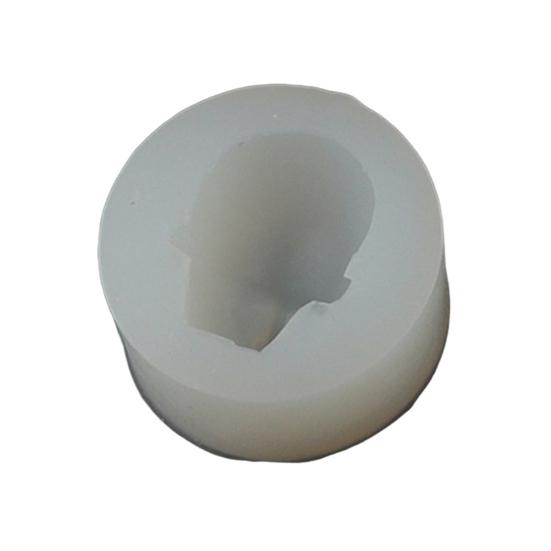 Yousheng силиконовая форма для лица куклы для изготовления шоколадных конфет 3D форма для головы ребенка легко снимаемая чистая форма для сиропа помадка шоколадная моделирующая паста