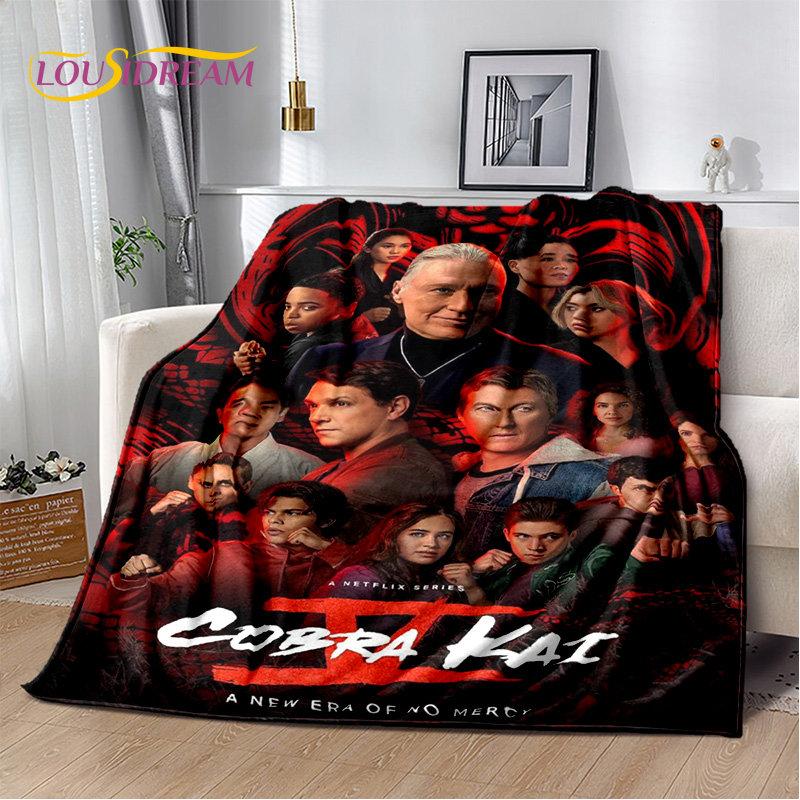 ТВ каратэ Кобра Кай Аманда мягкое плюшевое одеяло, фланелевое одеяло, одеяло для гостиной, спальни, кровати, дивана, чехол для пикника, детское