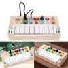Электронная доска-игрушка для малышей Многофункциональная деревянная доска для практики игры на пианино для раннего развития Да