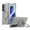 Матовый защитный чехол с петлей для Samsung Galaxy Z Fold8 Ultra Fold 7 6 5 4 3 Встроенное магнитное кольцо Подставка Ударопрочный чехол Защитные бамперы для телефона