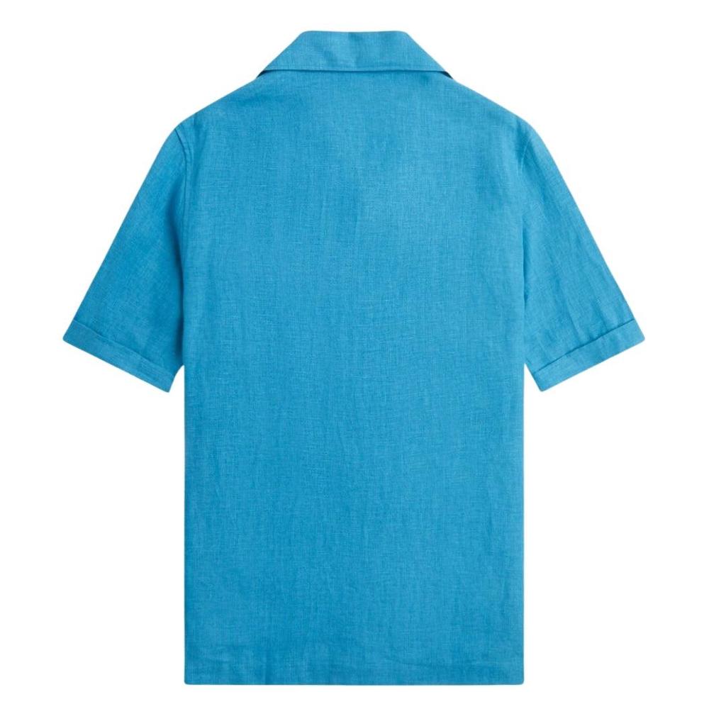 Fred Perry Mens Runaway Linen Shirt