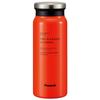 Peacock Stainless Steel Water Bottle, Mug Type, Orange, 0.6L, AMZ-61 D