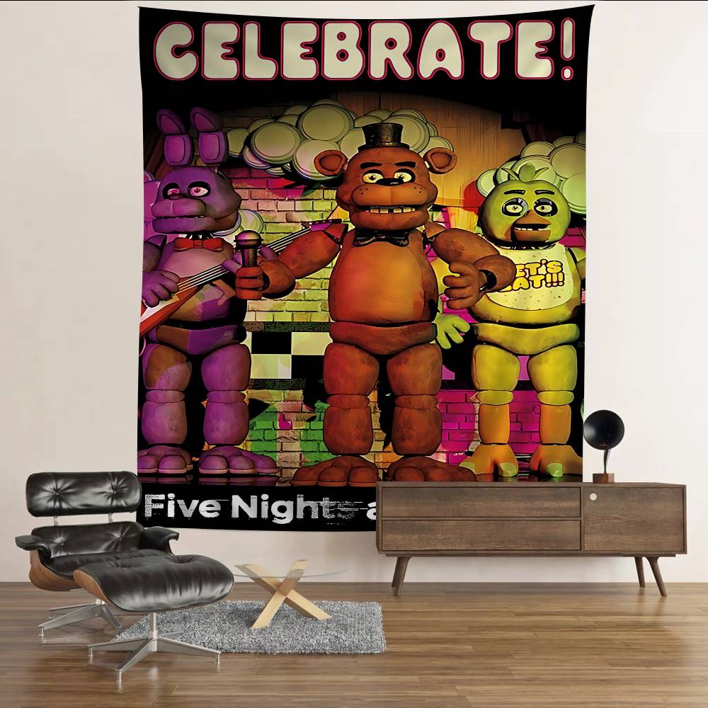 Игровой F-Fnaf Аниме DIY Настенный Гобелен для Гостиной Дома Общежития Декор Настенное Искусство Декор