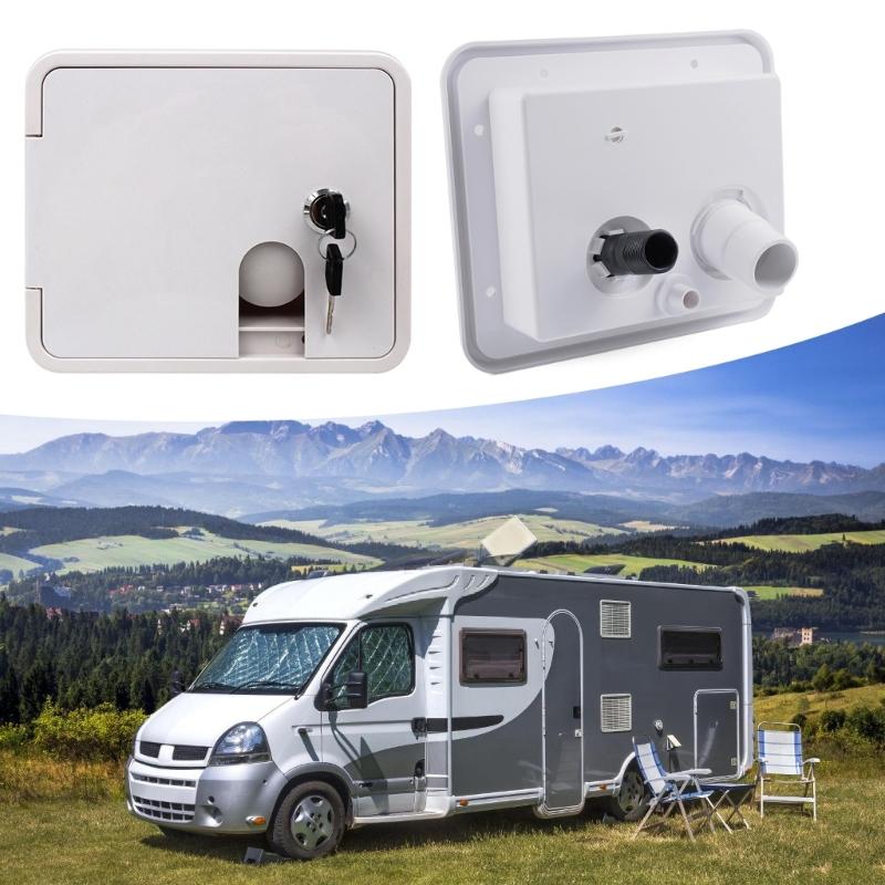 Multipurpose Water Fill Hatches Gravitys and City Hookup Compatible Elegant Designs with Locking Feature City Use