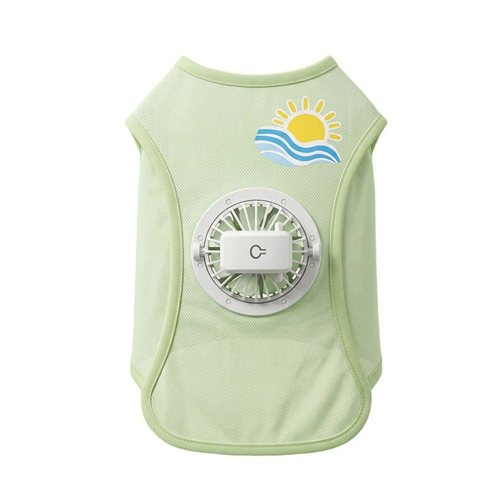 USB Charging Dog Cooling Vest Built In Fan Dog Fan Vest N Cooling Dog Vest Photo Props