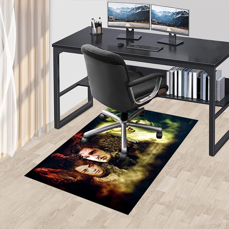 Game of Thrones Poster Print Wall Art Decor Office Mat Home Decor Office Desk Chair Rugs Chair Carpet for office Chair Mat Gift For Hallowee