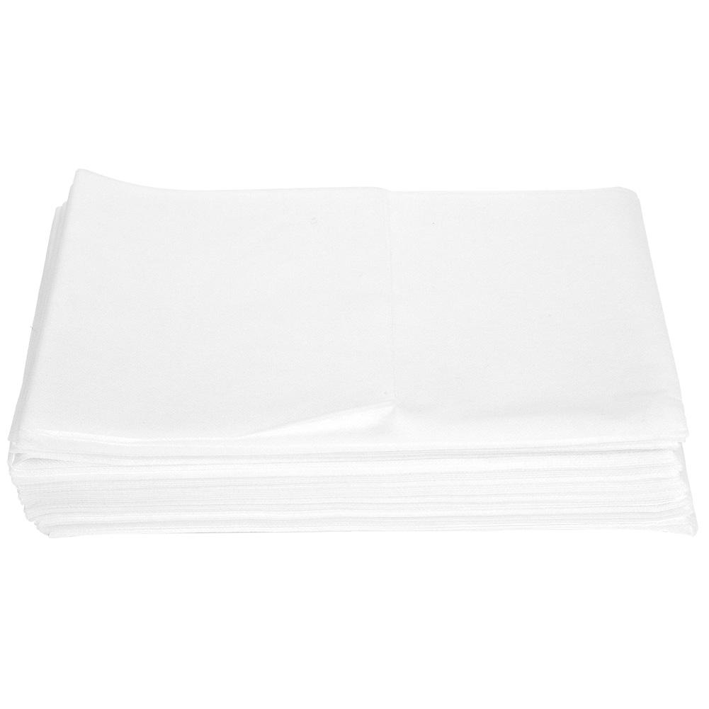 10 шт. в упаковке одноразовые простыни для спа-салонов, массажа, нетканые, водонепроницаемые, антимасляные (белый)
