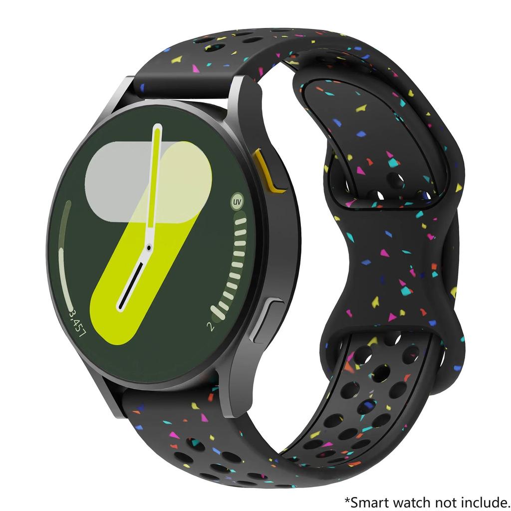 Силиконовый ремешок 18 мм 20 мм 22 мм для Samsung Galaxy Watch 7 6 5 4 5Pro 6, классический браслет для Huawei Watch GT5 4Pro 3 46 мм 18 мм
