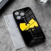 Чехол для телефона бренда W-Wu Tang для IPhone 17 Pro Max 14 Pro 15 12 11 13 Mini X XR XS 16 Plus SE Стеклянная крышка