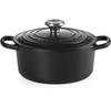 Cast Iron Roaster Le Creuset Signature Round 18 Cm Black 1.8 L (21177180000430)