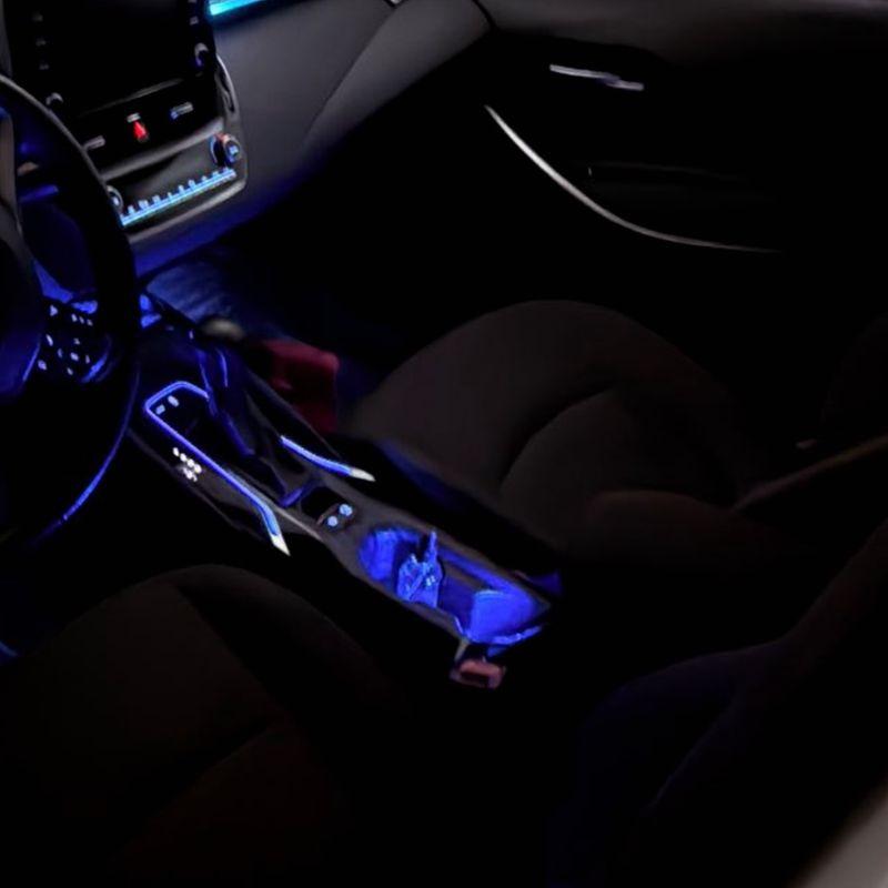 Для Toyota Corolla E210 Altis 2019-2024 Подстаканник с подсветкой Атмосферная подсветка Декоративная лампа салона