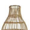 Ceiling Pendant Lamp Shade Made of Wicker for Lamp, Hanging Floor