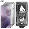 3PCS Dust-Free 3D Curved Edge HD Electroplated Explosion-Proof Tempered Glass Film For Redmi K70 Ultra, Anti-Fingerprint Screen Protector