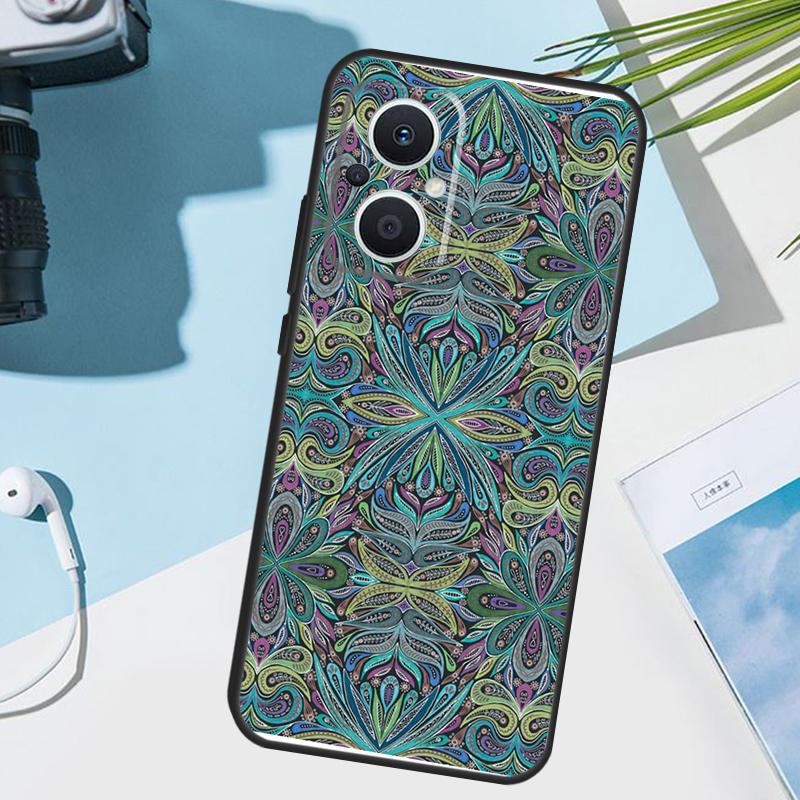 Чехол в богемном стиле для OPPO Reno 14F 13F 12F 11F 8T 7 8 Lite 10 11 12 13 14 OPPO Find X9 X8 X5 X6 Pro