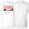 Fun Ayrton Senna Racing Car T-Shirt Unisex Unisex Crewneck 100% Cotton T Shirts Short Sleeve Tees Plus Size Clothing