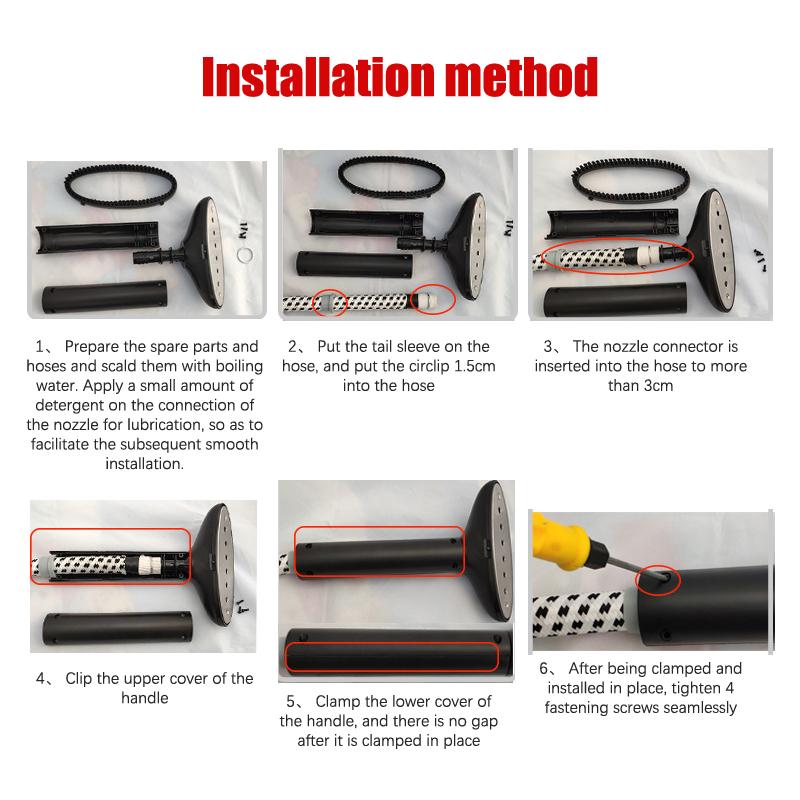 Long Steam Nozzle Universal For Garment Steamer Electric Iron Ironing Head