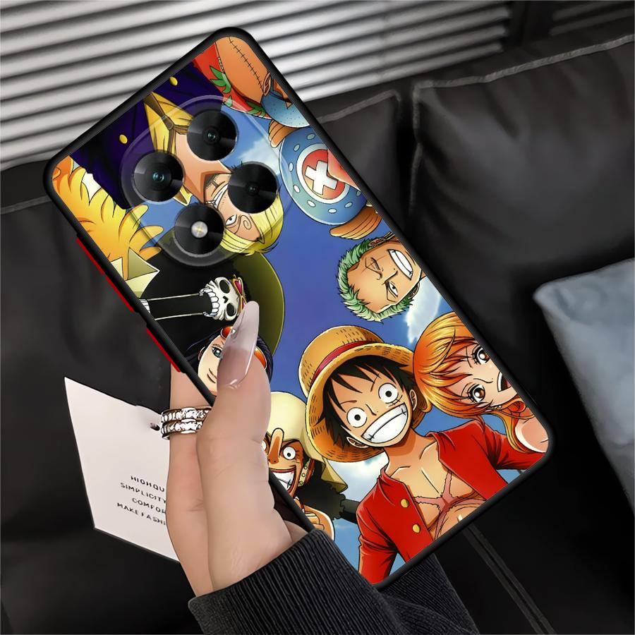 Back Phone Cover Case for Xiaomi Redmi 12C 13C 14C K40 Pro 10 A4 A1 A2 Plus 9 One Piece Captain Luffy