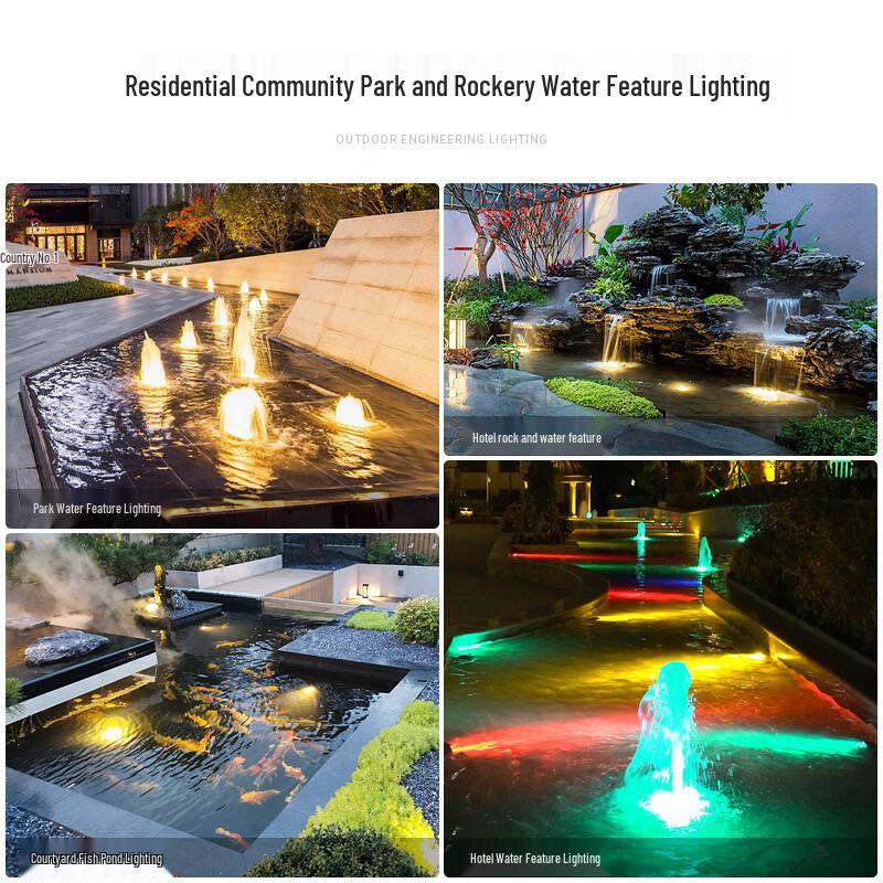 RGB LED Подводный Прожектор для Бассейна