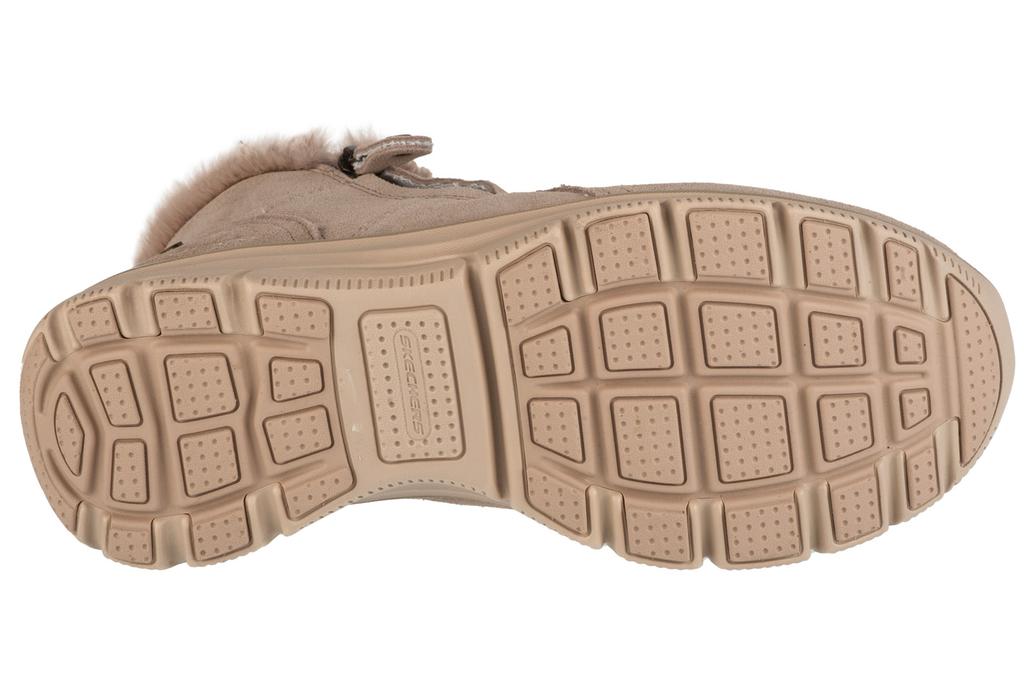 Skechers Easy Going - High Zip 2, женские бежевые зимние ботинки