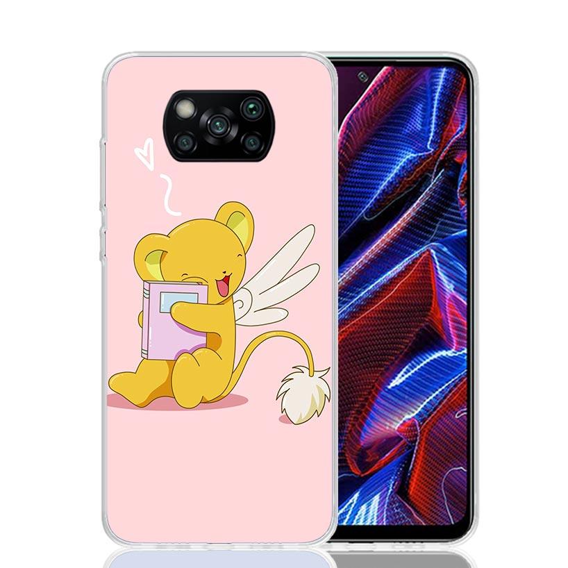 Cardcaptor Sakura Cute Magical Girl Phone Case For Xiaomi Poco F7 Ultra X7 X6 Pro X5 Redmi 15 15C 13 13C 12 12C 10 10A 10C 9 9A