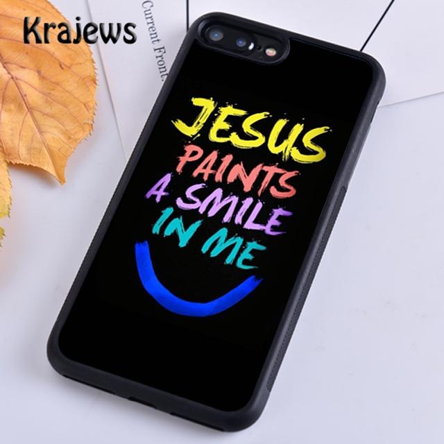 Krajews Bible Jesus Christian quotes Phone Case Cover For IPhone 18 17 Air 16 15 14 plus 11 12 13 pro max coque Fundas