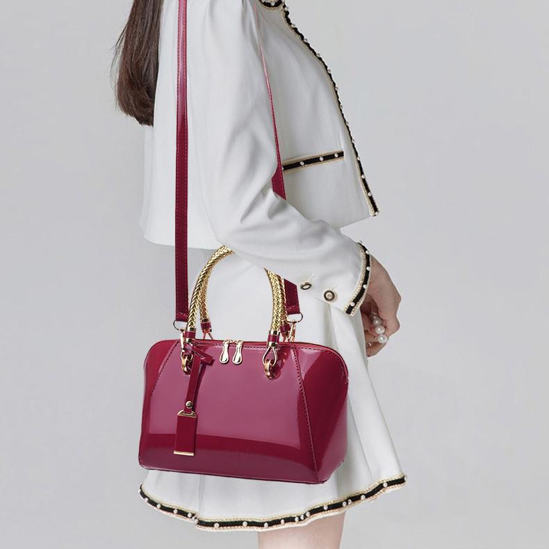 Женские сумки Сумки из лакированной кожи Модные сумки Женские сумки Сумки-мессенджеры большой вместимости на одно плечо