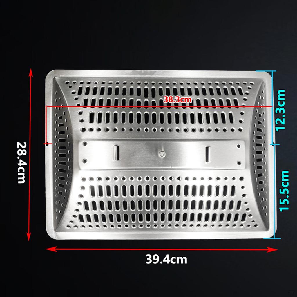 Фильтр для вытяжки кухонной вытяжки, внешняя сетка, прямоугольная часть из нержавеющей стали, практичная
