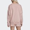 Adidas Originals Sweatshirts Women's Vibrant Pink Crew Neck Moderate EC0746