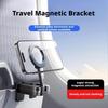 Strong Magnetic Cell Phone Holder Travel Essentials For MagSafe Car Mount Airplane Foldable Phone Holder 360° Cell Stand