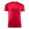 Printer RED Mens Run Active T-Shirt