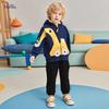 Детский свитшот Little Maven, фабричный, для мальчиков, осенняя флисовая куртка, детский теплый топ с длинным рукавом