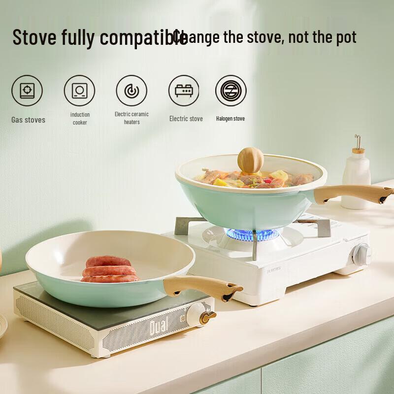 COOKER KING Антипригарная титаново-керамическая сковорода