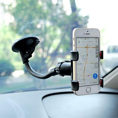 Вращающийся на 360° автомобильный держатель для телефона, универсальное крепление на лобовое стекло, приборная панель, подставка для мобильного телефона, GPS-телефон, гибкий кронштейн, автоаксессуары