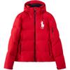Polo FW25 Logo Print Zip-Up Hooded Long Sleeve Down Jacket Men Outerwear 710716127-007