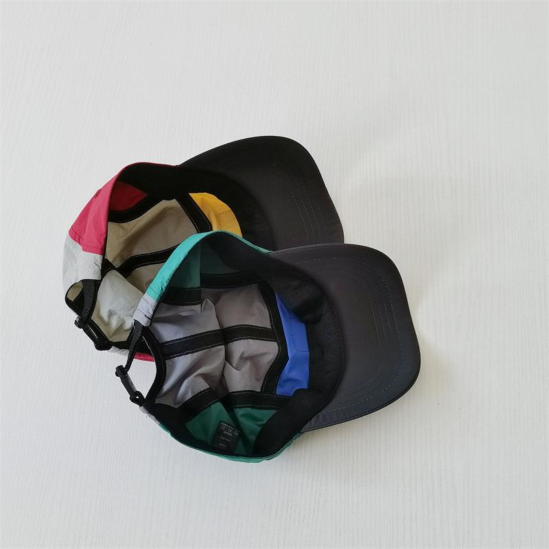 Кепка детская новая весенне-летняя универсальная бейсболка с подходящим цветом тонкая дышащая солнцезащитная шляпа