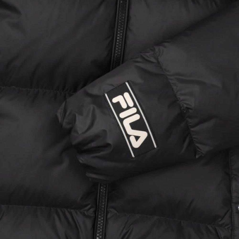 Fila Пуховик Унисекс Черный Стойка Умеренный Пуховик FS2DJF4111X-BLK