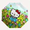 1pc Hello Kitty Garden Umbrella with Plastic Handle,Suitable for All Seasons Home Travel Outdoor UmbrellaSanlio354