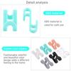 Bedroom Saving-Space S Hook Connector Cascading Hook Mini Clothes Hanger Linking Closet Organizer