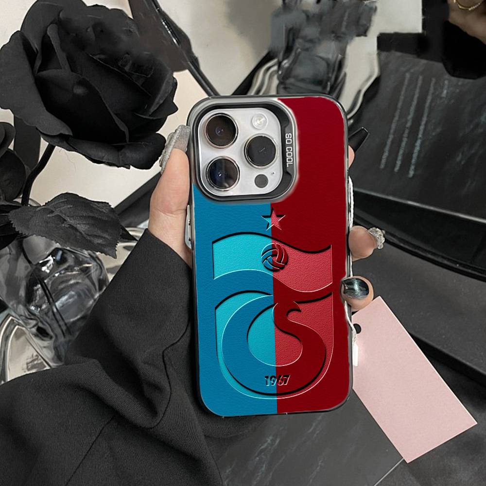 T-S Trabzonspor Phone Case For iPhone 17,16,15,14,13,12,Pro MAX White Matte Shockproof Cover